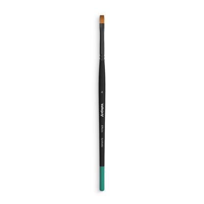 Vallejo - Flat Rectangular Synthetic Brush No. 4 (VAL-B04004)