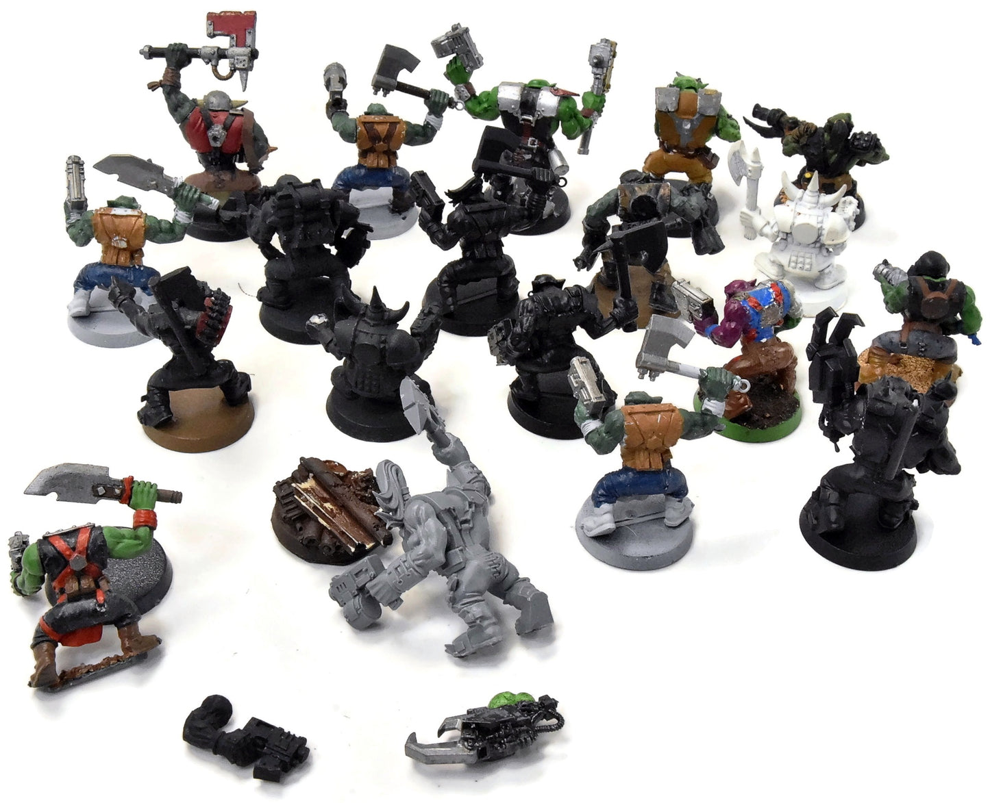 ORKS 20 Boyz #4 Some METAL Warhammer 40K