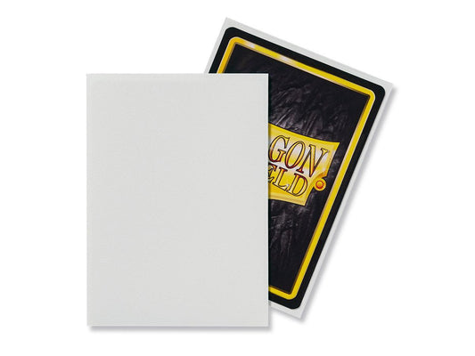 Dragon Shield Sleeves Matte White (100)