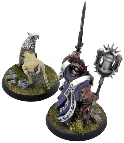 STORMCAST ETERNALS Lord Veritant #1 Warhammer Sigmar With Gryph Hound