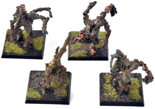 WOOD ELVES 4 Treekin #1 METAL WELL PAINTED Fantasy Treekins