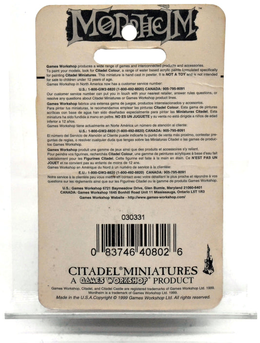 Mordheim Ogre Bodyguard #1 METAL Warhammer Fantasy Blister