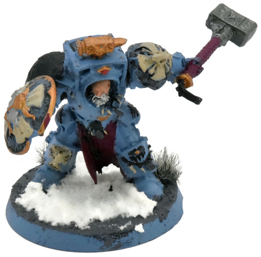 SPACE WOLVES Arjac Rockfist Anvil Of Fenris #1 40K Finecast