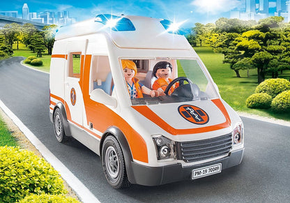 Ambulance with Flashing Lights (70049)