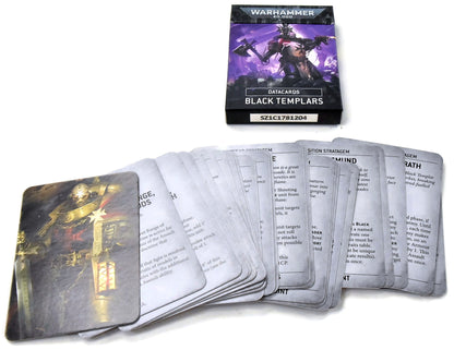 BLACK TEMPLARS Datacards USED Mint Condition Warhammer 40K