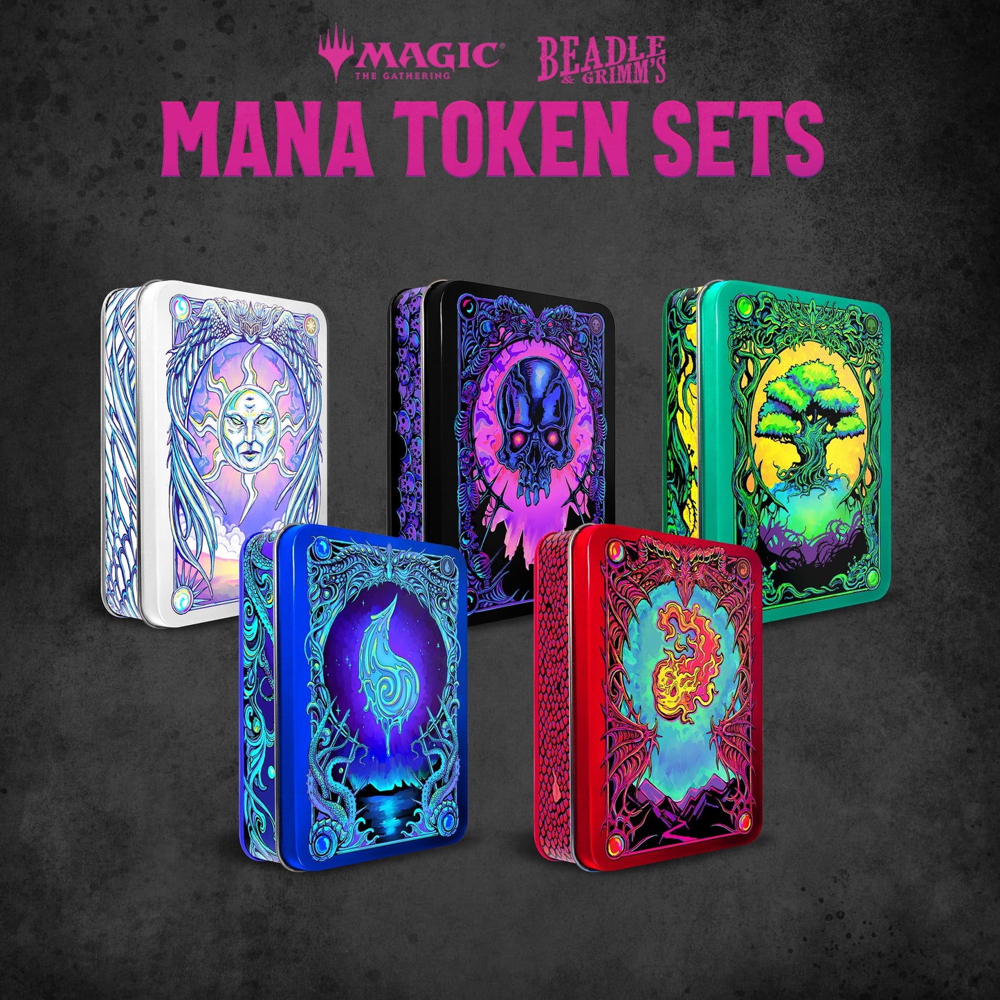 Beadle & Grimms Mtg Mana Token Set White