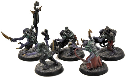 GENESTEALER CULTS 5 Acolyte Hybrids #2 WELL PAINTED Warhammer 40K