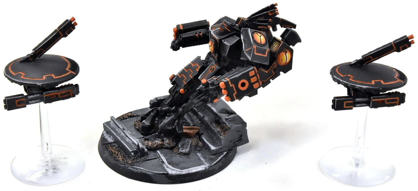 TAU EMPIRE Commander #1 WELL PAINTED Warhammer 40K 0502