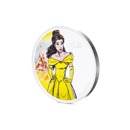 AGORO Disney - Disney Princess - Belle 1oz Silver