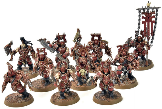 SLAVES TO DARKNESS 10 Blood Warriors #1 PRO PAINTED SIGMAR