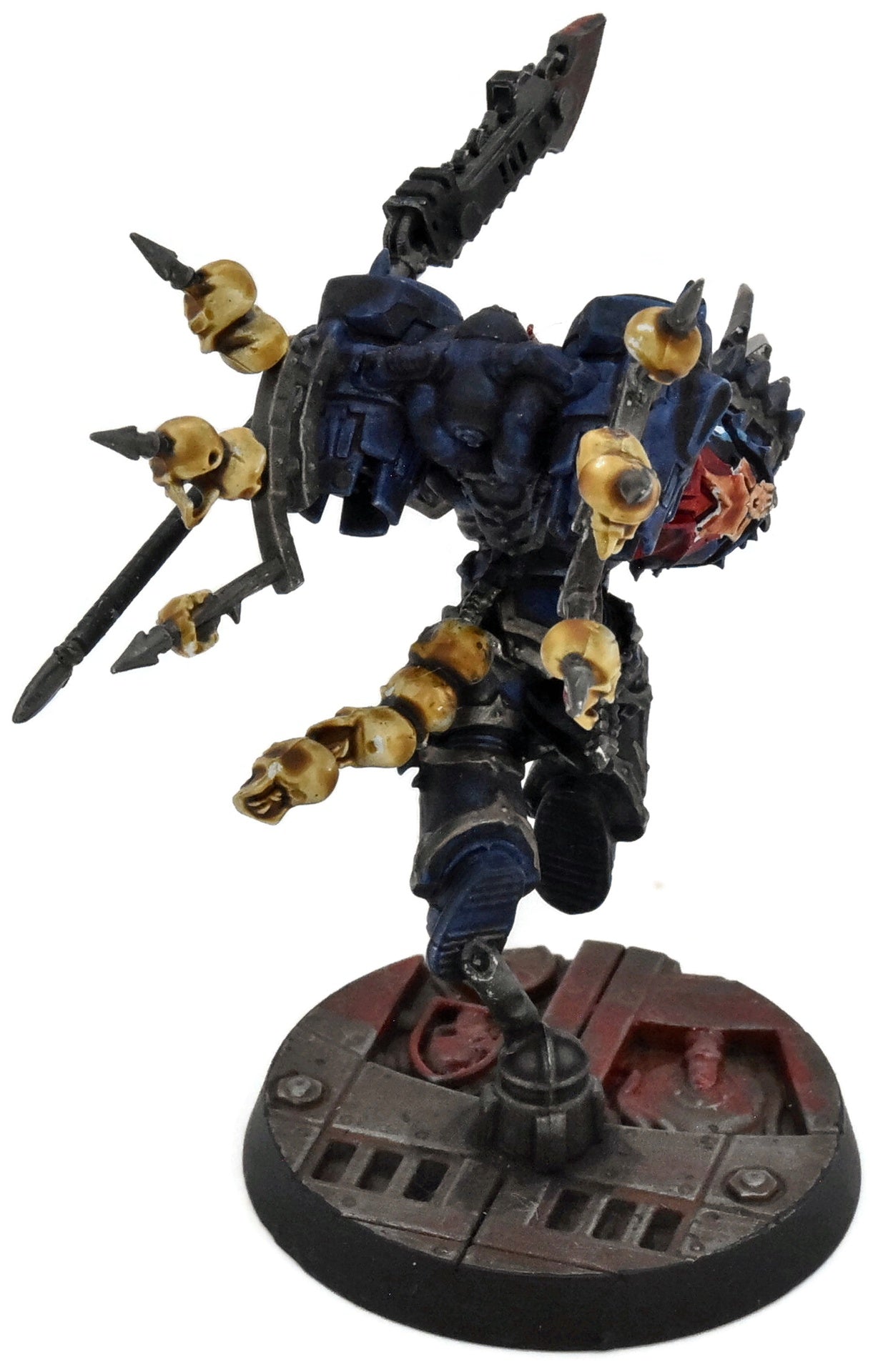 CHAOS SPACE MARINES Haarken Worldclaimer #1 WELL PAINTED 40K Night Lords