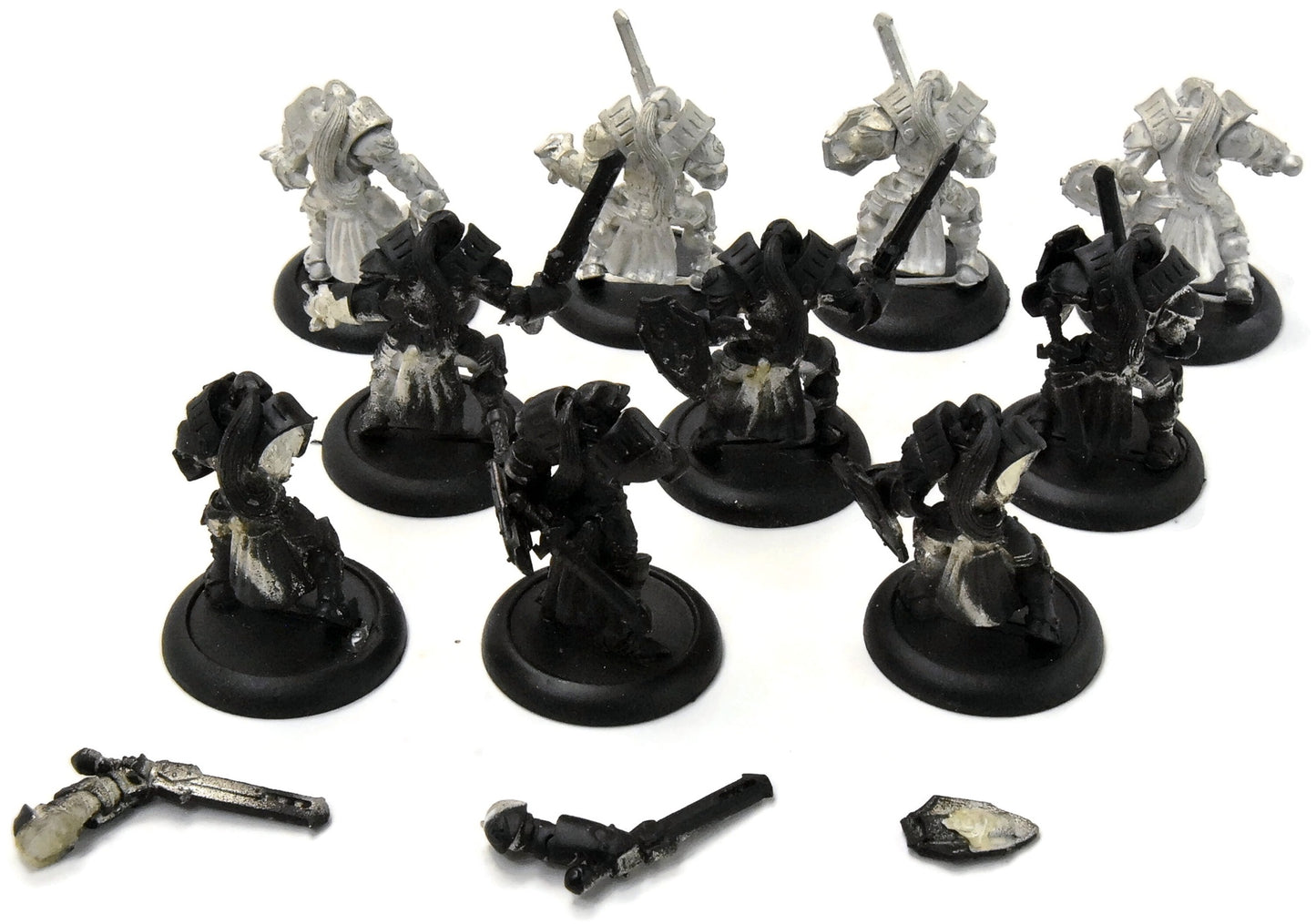 WARMACHINE Cygnar 10 Sword Knights #1 METAL