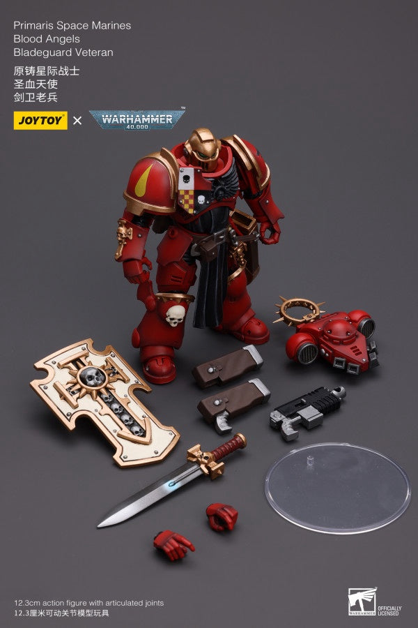 Primaris Space Marines Blood Angels Bladeguard Veteran Joy Toy
