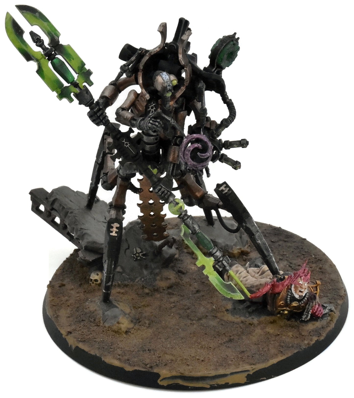 NECRONS Illuminor Szeras #1 WELL PAINTED Warhammer 40K