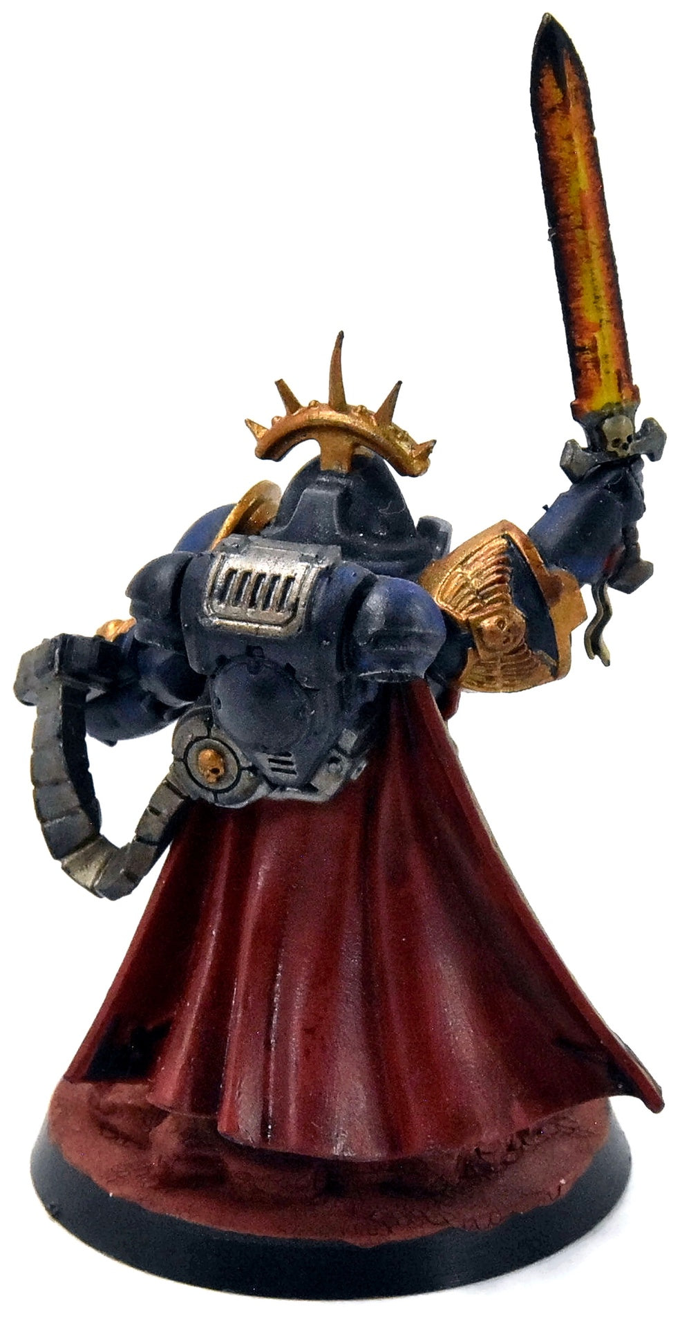 SPACE MARINES Captain In Gravis Armour #1 old sculpt Warhammer 40K