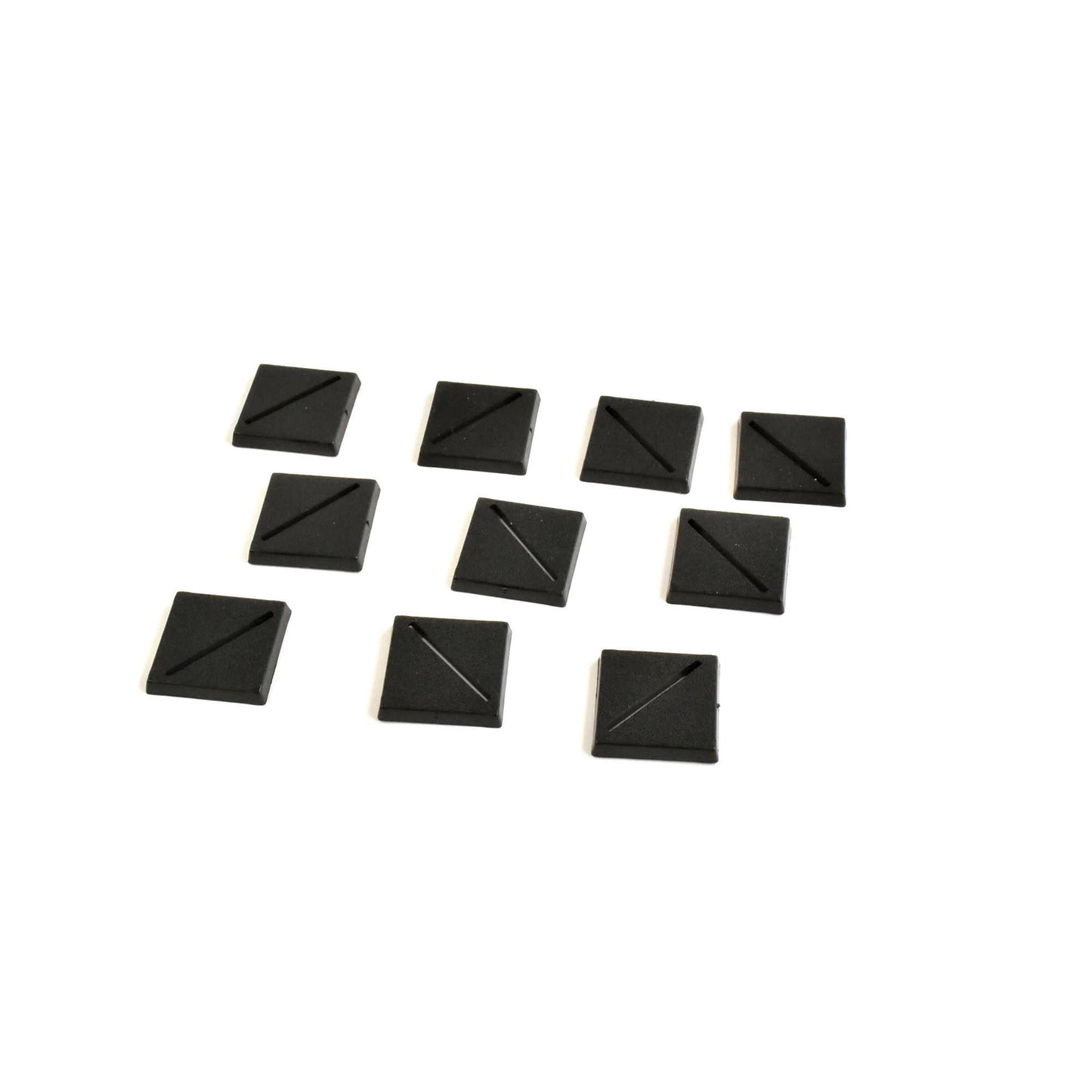 10 * 25mm Square with Bevel Slot Bases