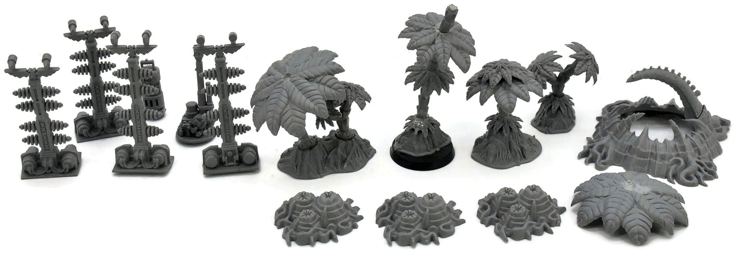 SCENERY & TERRAIN Terrain Jungle #1 Warhammer 40K