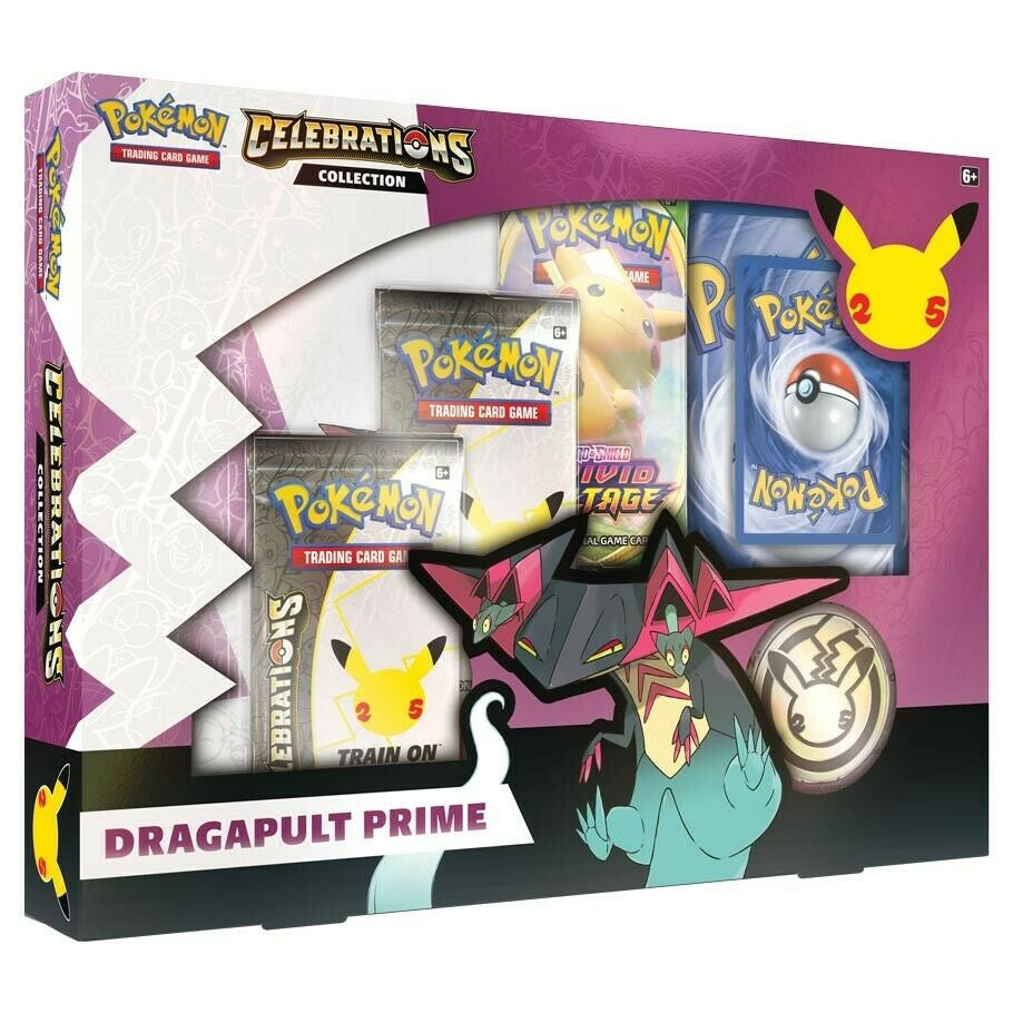 Pokémon Celebrations  Dragapult Prime Box