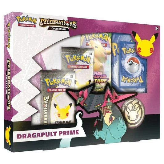 Pokémon Celebrations  Dragapult Prime Box