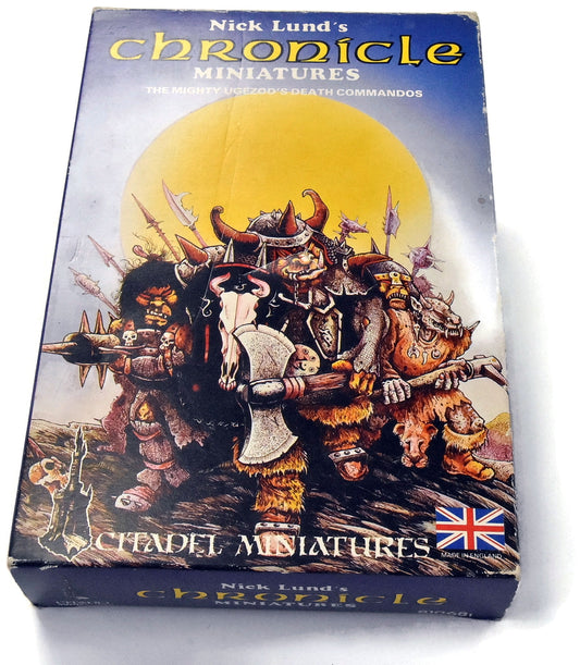 Ensemble de figurines CHRONICLE manquant Gnar, Ugezod et Boucliers MÉTAL