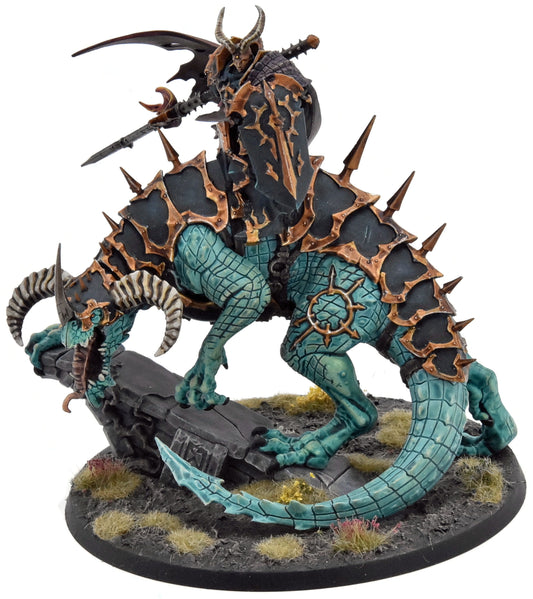 SLAVES TO DARKNESS Abraxia Spear of the Everchosen COMMISSION PRO PAINTED Sigmar 0144