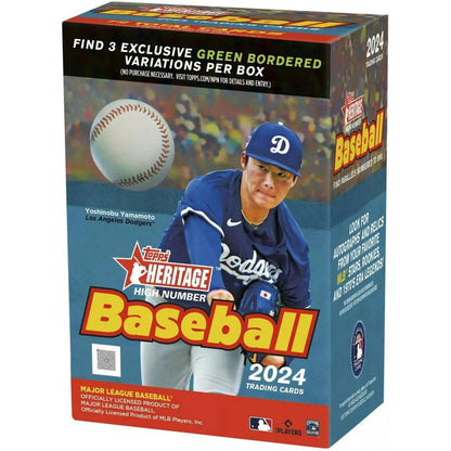 2024 Topps Heritage High Number Baseball Blaster Value Box