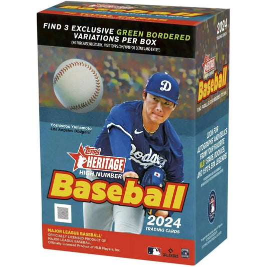 2024 Topps Heritage High Number Baseball Blaster Value Box