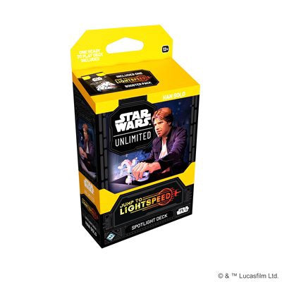 Star Wars: Unlimited - Jump to Lightspeed - Spotlight Deck: Han Solo (EN)