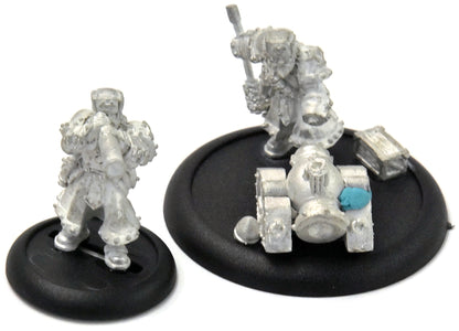 WARMACHINE Khador Winter Guard Mortar Crew #1 METAL