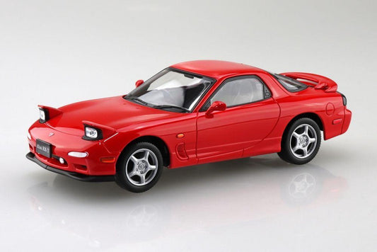 Aoshima RakuPla Snap Kit Infini FD3S RX-7 Vintage Red Plastic Model