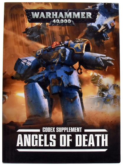 WARHAMMER 40K Codex Supplement Angels Of Death USED GOOD Condition