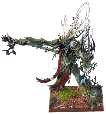 WOOD ELVES Treeman Ancient #1 PRO PAINTED Fantasy Base need to be finished