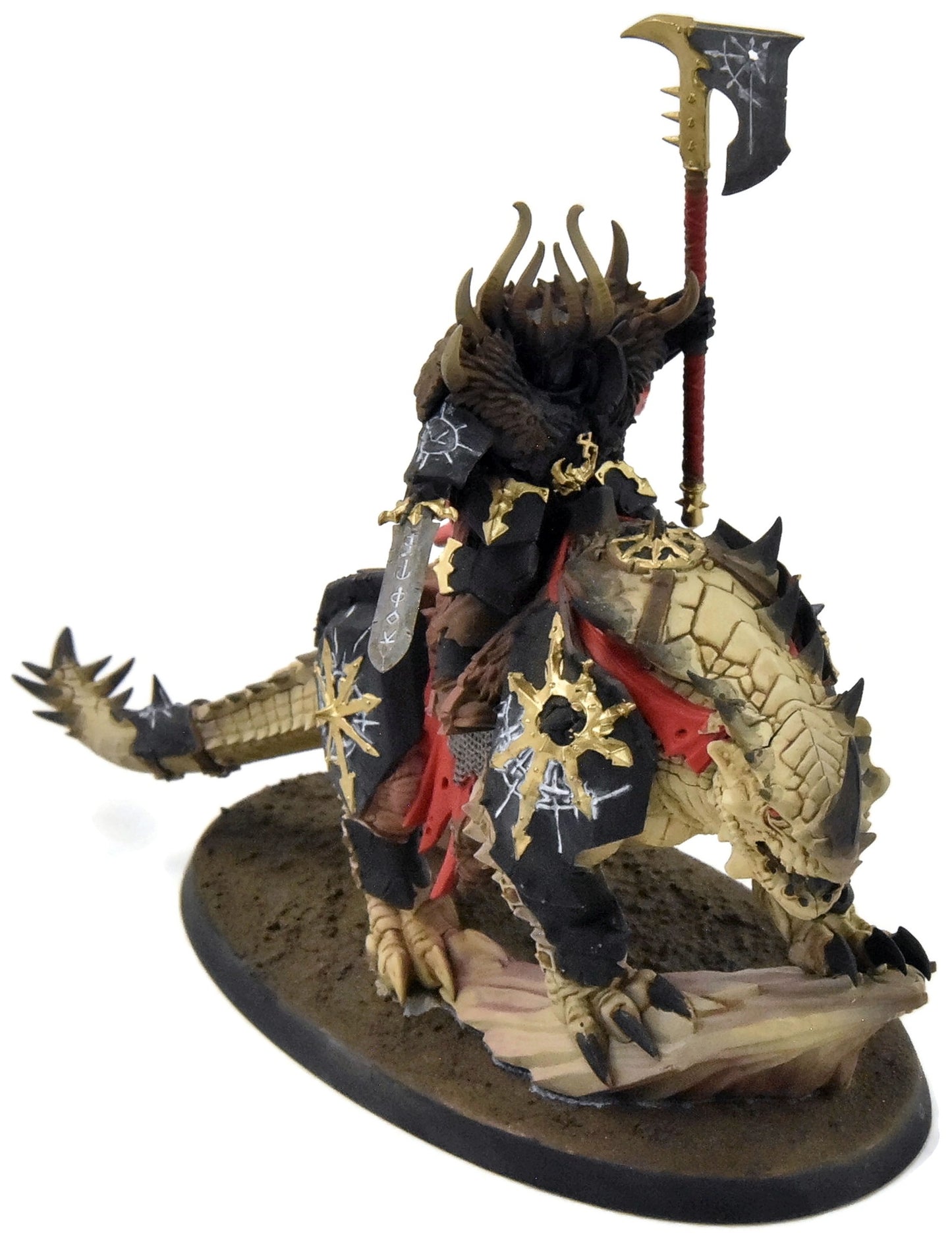 SLAVES TO DARKNESS Chaos Lord On Karkadrak #1 Sigmar