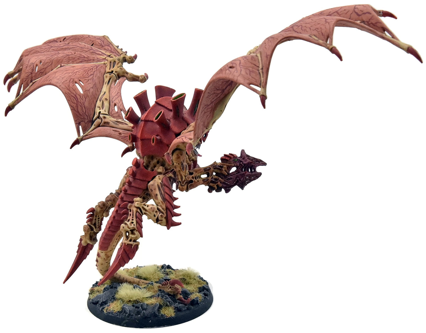 TYRANIDS Flying Hive Tyrant #2 WELL PAINTED Warhammer 40K