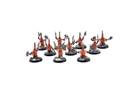 FYRESLAYERS 10 Vulkite Bersekers #2 PRO PAINTED Warhammer Sigmar