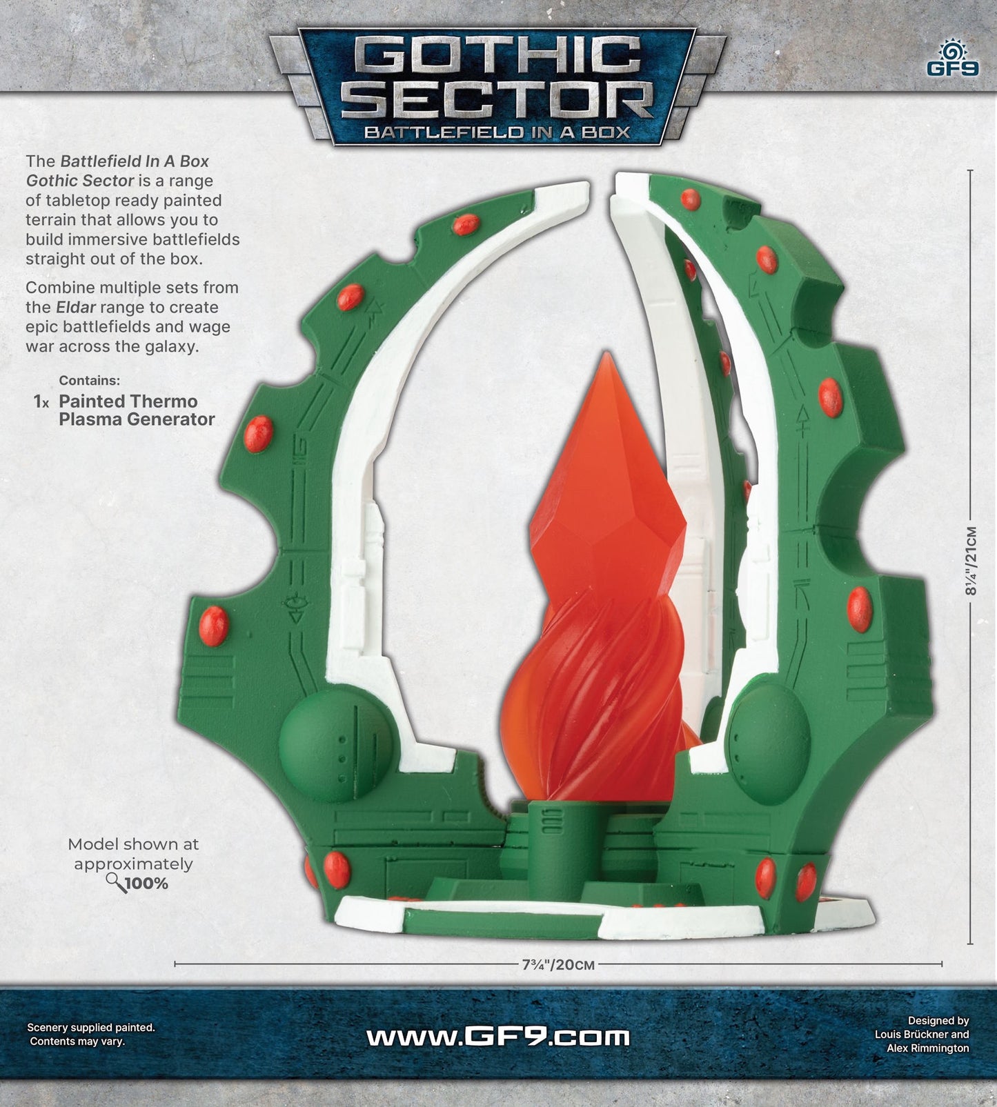 Battlefield In A Box - Gothic Sector Eldar Thermo Plasma Generator