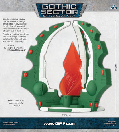 Battlefield In A Box - Gothic Sector Eldar Thermo Plasma Generator