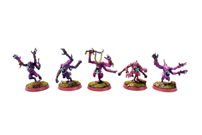 THOUSAND SONS 10 Pink Horrors #5 PRO PAINTED Warhammer 40K