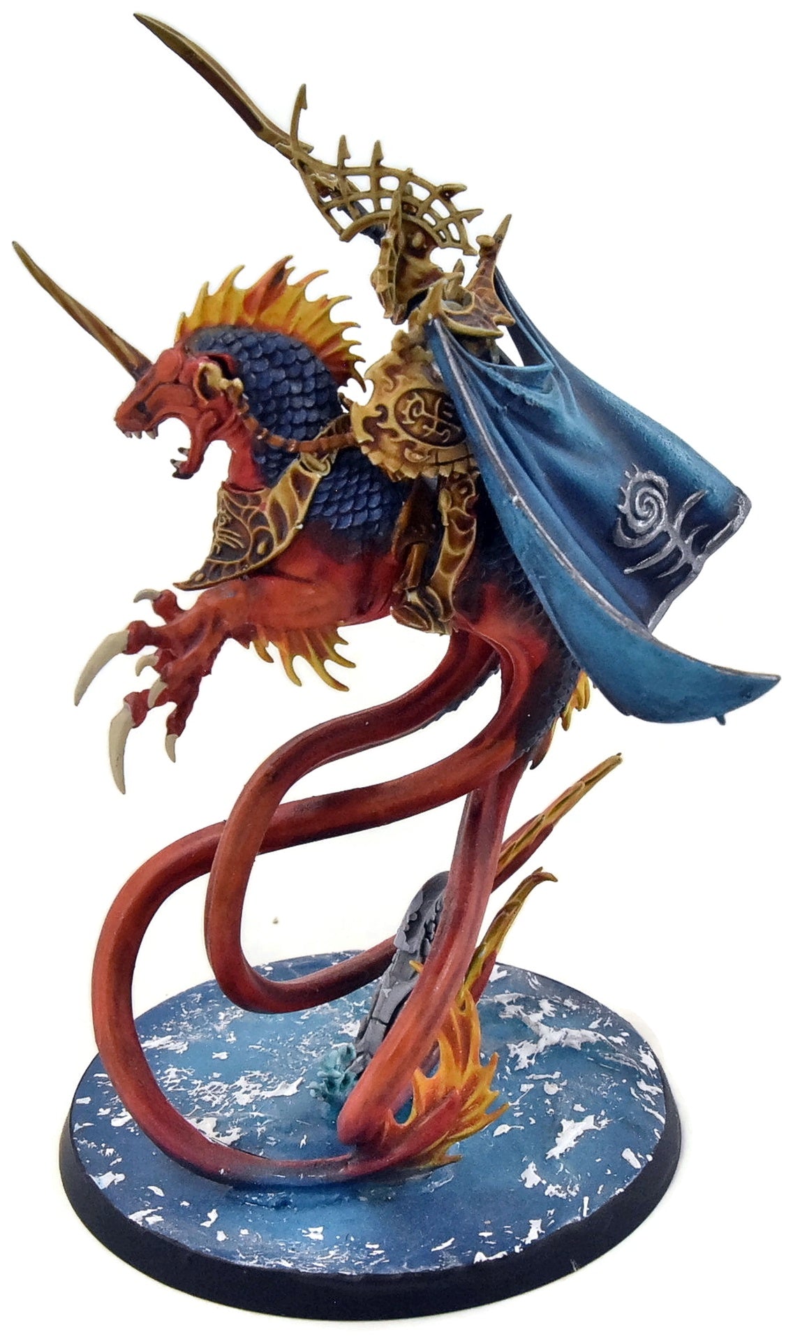 IDONETH DEEPKIN Akhelian King #1 WELL PAINTED Sigmar