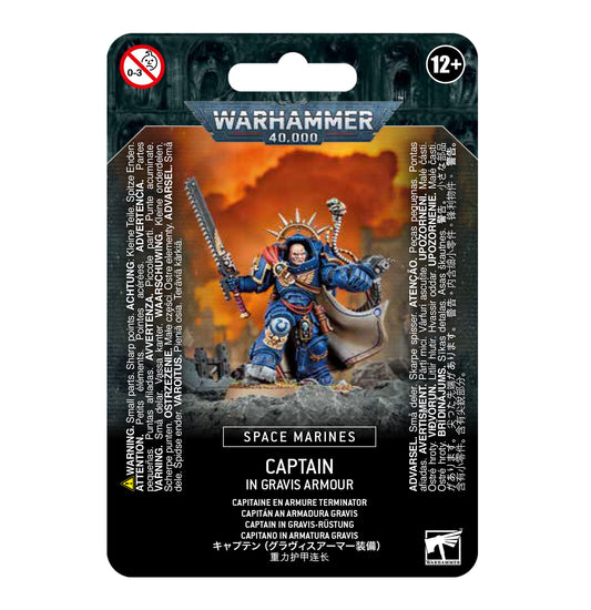 Space Marines - Captain In Gravis Armour