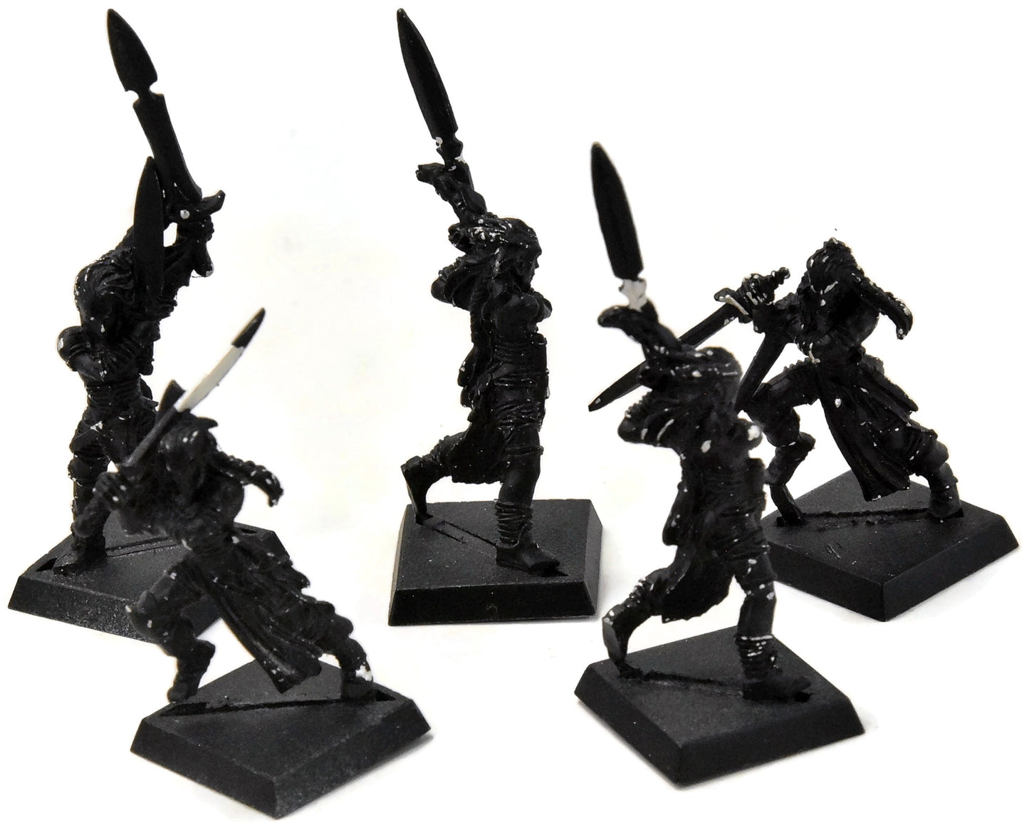 WOOD ELVES 5 Wardancers #1 METAL Warhammer Fantasy