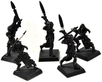 WOOD ELVES 5 Wardancers #1 METAL Warhammer Fantasy
