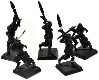 WOOD ELVES 5 Wardancers #1 METAL Warhammer Fantasy
