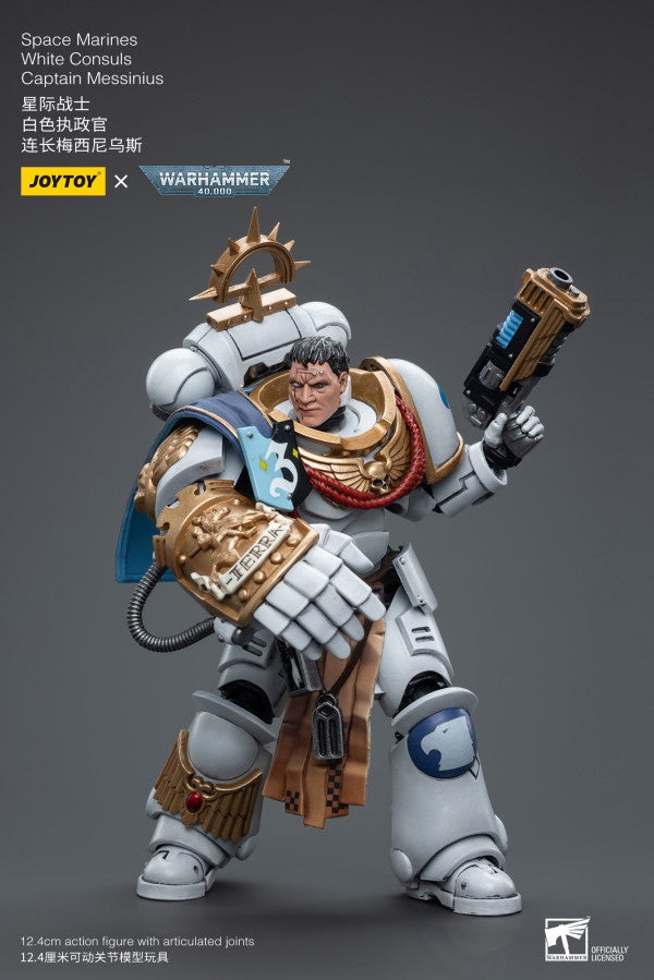White Consuls Captain Messinius Space Marines Joy Toy