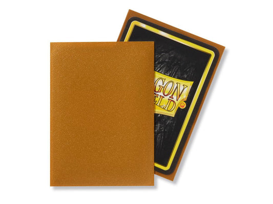 Dragon Shield Sleeves Matte Gold (100)