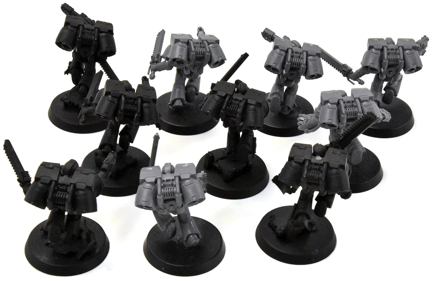 SPACE MARINES 10 Assault Marines #1 Classic sculpt Warhammer 40K