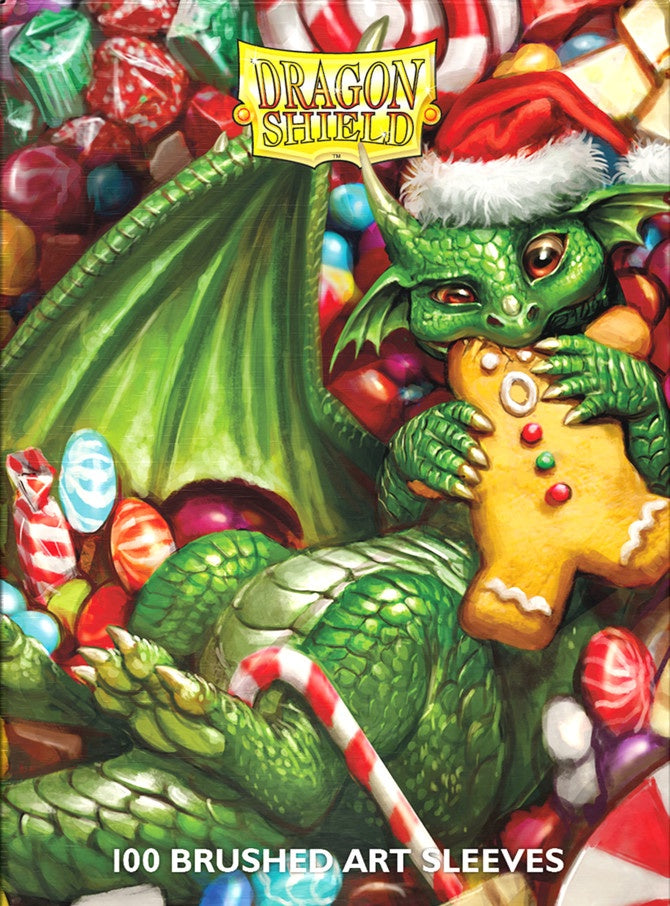 Dragon Shield Sleeves Brushed Art Christmas 2024 (100)