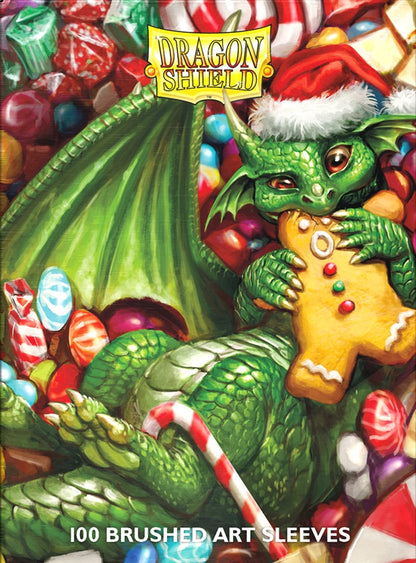 Dragon Shield Sleeves Brushed Art Christmas 2024 (100)
