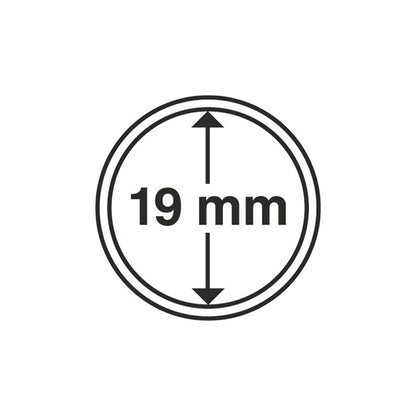 Coin Capsules Inner Diameter 19 MM