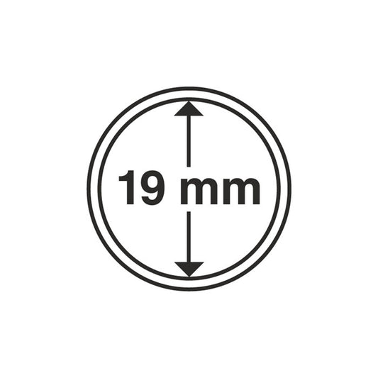 Coin Capsules Inner Diameter 19 MM